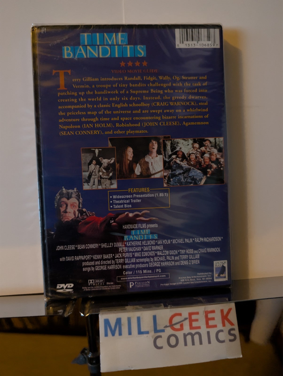 Forbidden Planet / Time Bandits, 2 Movie Set (DVD) Like New -JD