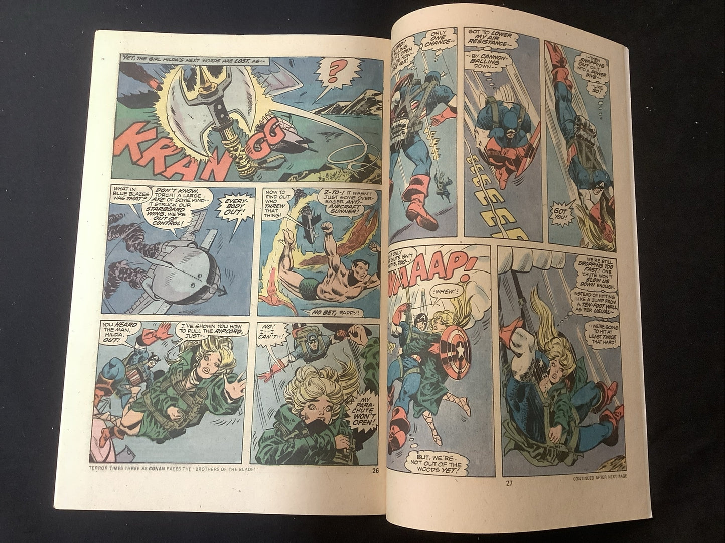 INVADERS #1 (1975) VF (8.0) Roy Thomas/John Romita Sr. , 1st App The Invaders II