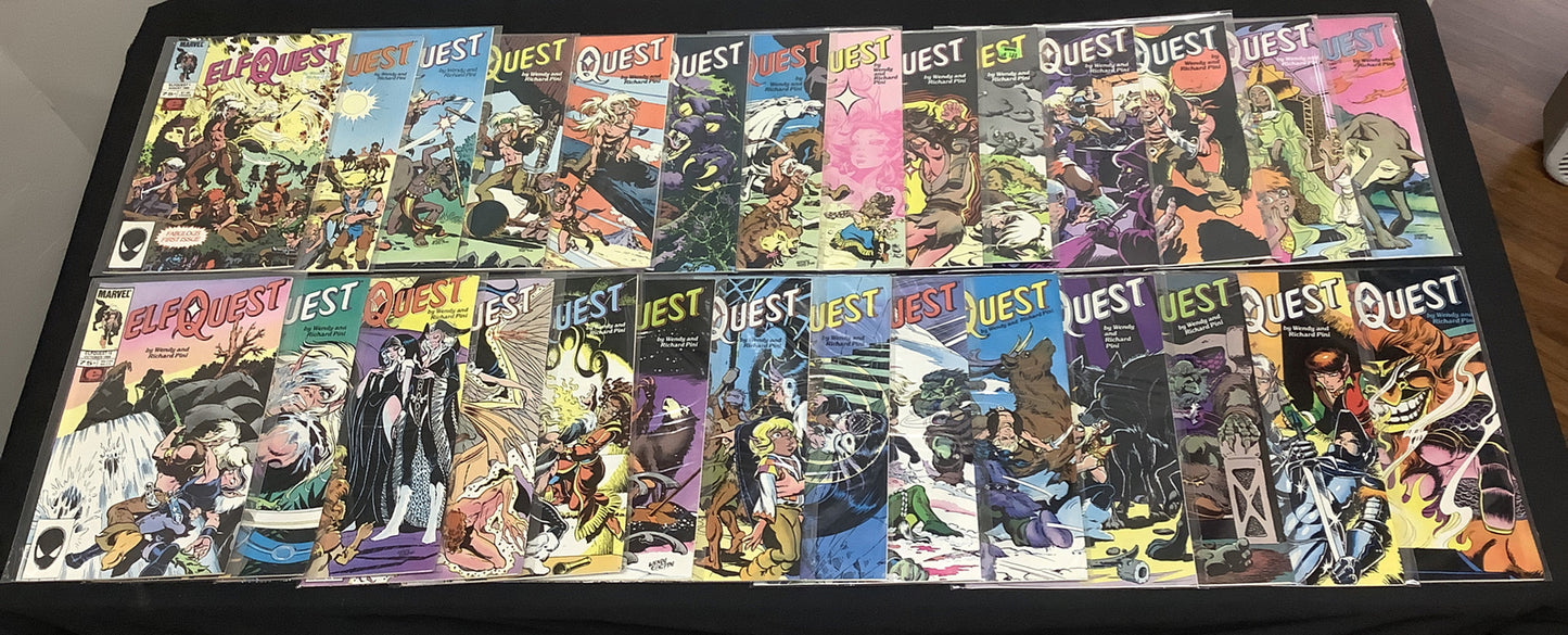 Elf Quest Comic Bundle, Epic/Warp Graphics/Apple Comics, See Description