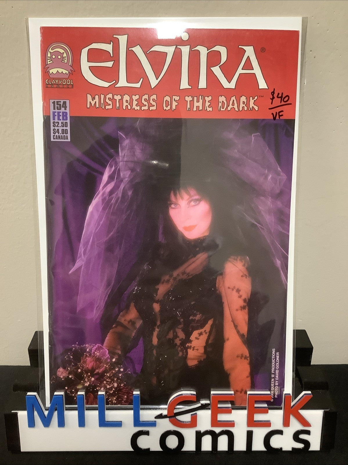 Elvira Mistress Of The Dark #154 (Claypool Comics 2006) VF (8.0) Photo Cover