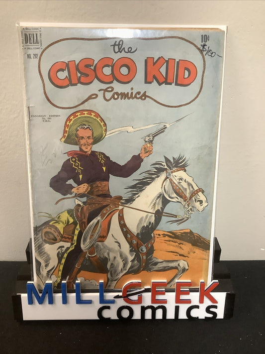 Cisco Kid Comics #292 (1950) VG (4.0) CANADIAN EDITION, 1/4” Spine Roll
