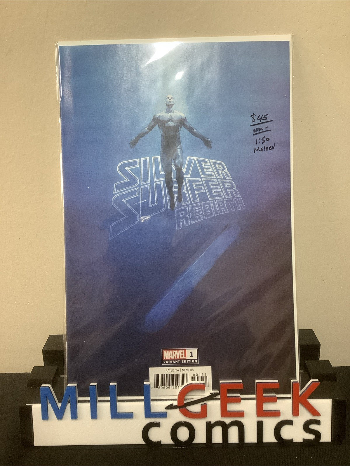 Silver Surfer: Rebirth #1 (Marvel Comics March 2022) NM- (9.2) Maleev 1:50 Cvr