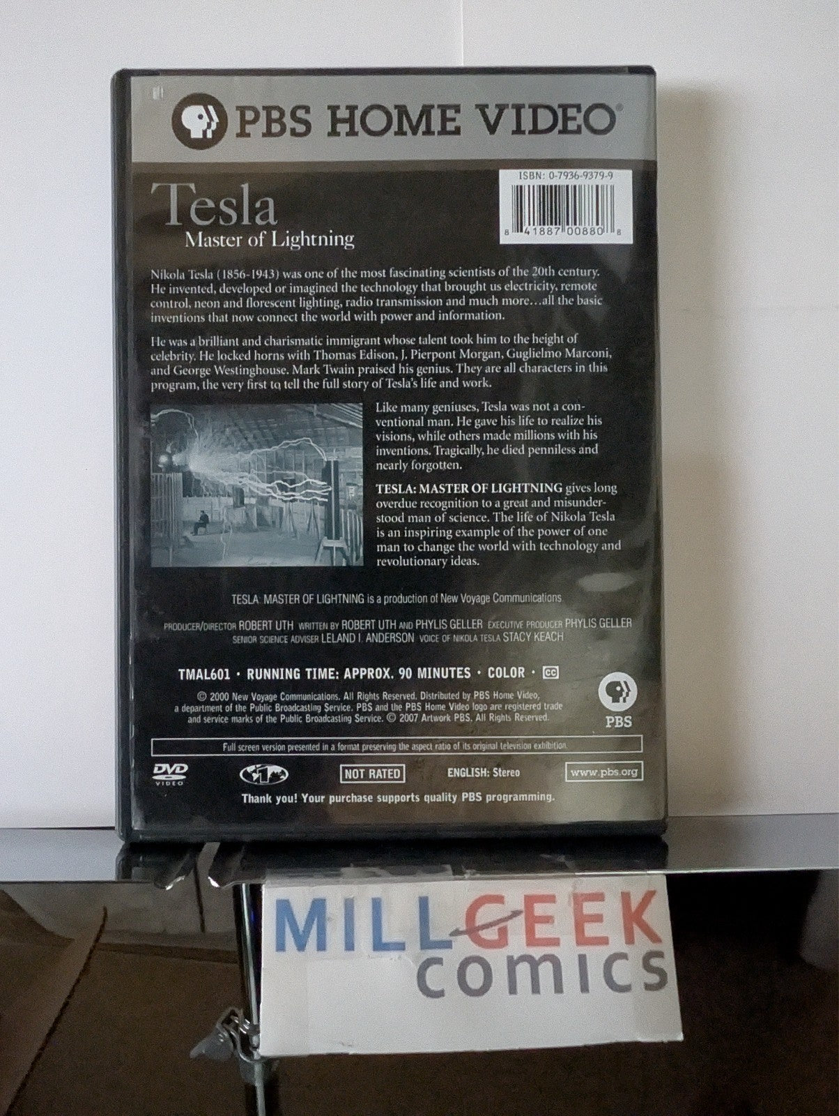 Tesla, Master of Lightning / Ulysses S Grant / The Medici PBS (DVD) Like New -JD