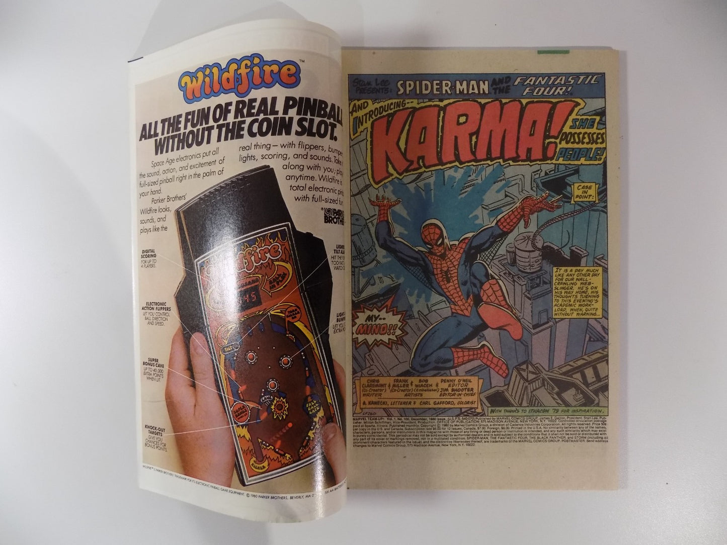 Marvel Team-Up #100 Marvel Comic December 1980 Very Fine