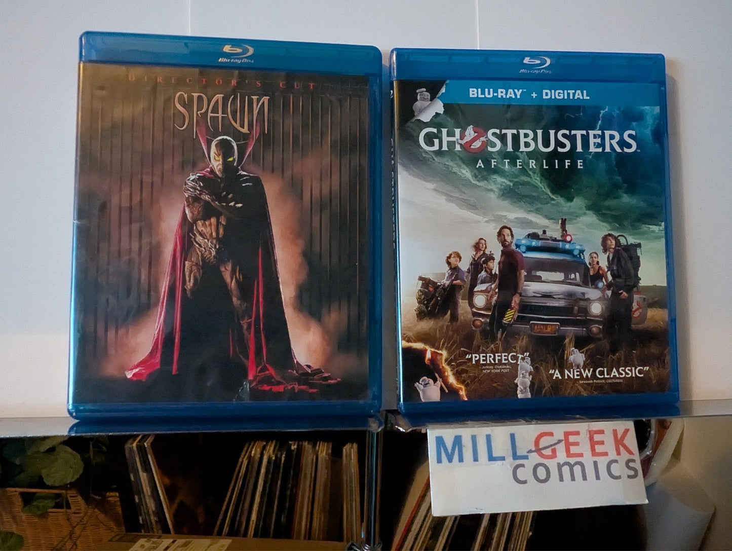 Spawn / Ghostbusters: Afterlife, 2 Movie Set (Blu-Ray) Like New -JD