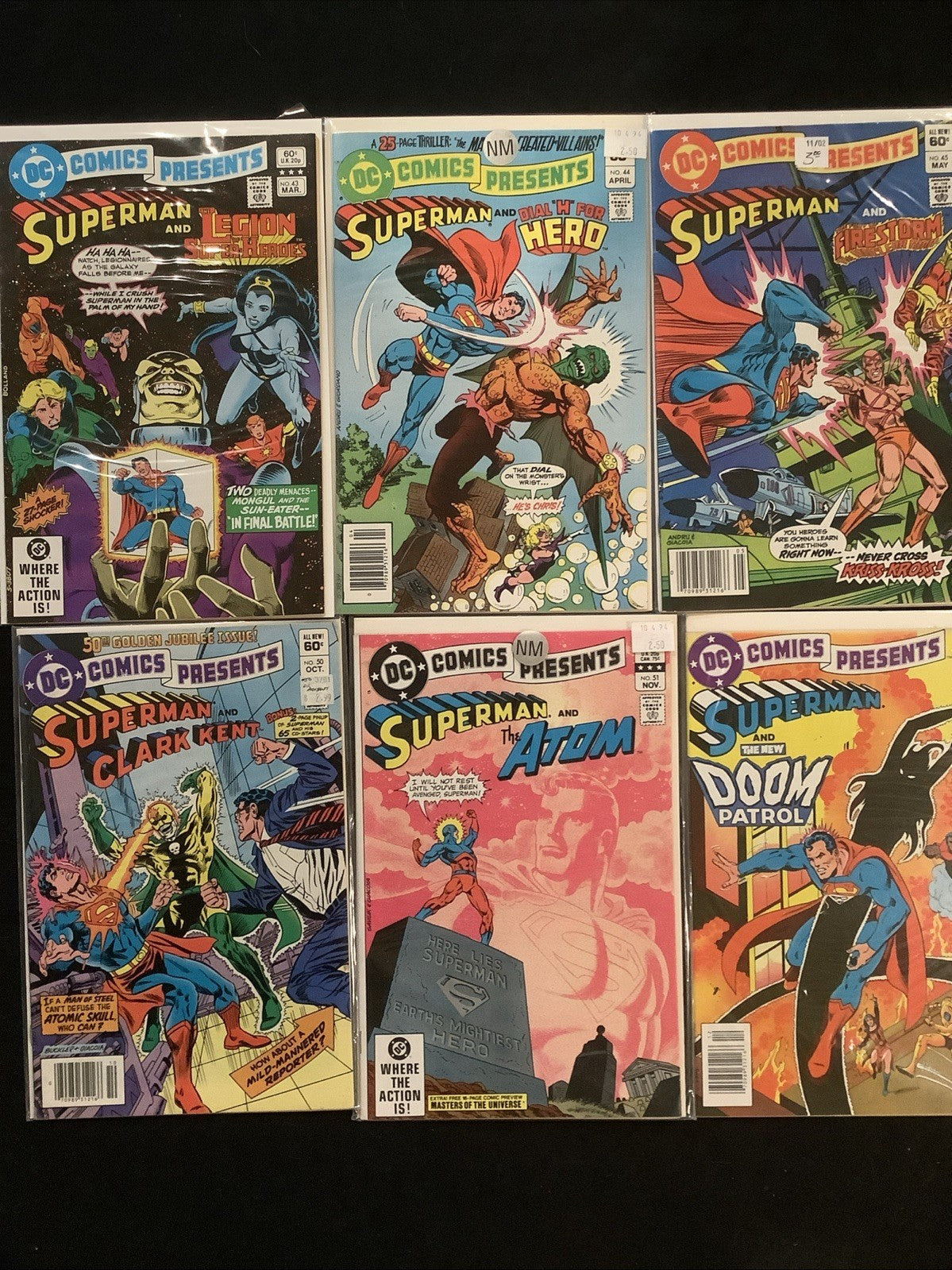 DC Comics Presents #1-97 + Annuals #1-4 Complete Comic Set, Teen Titans, He-Man