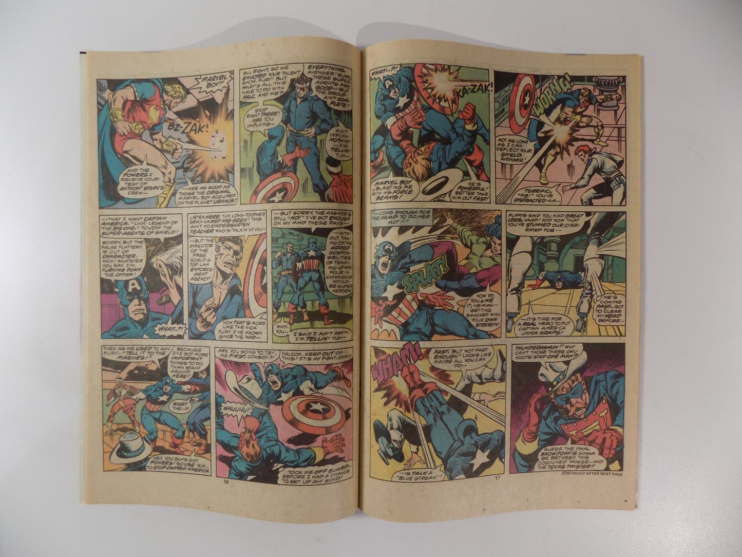 Captain America #217 Marvel Comic January 1978 Near Mint-