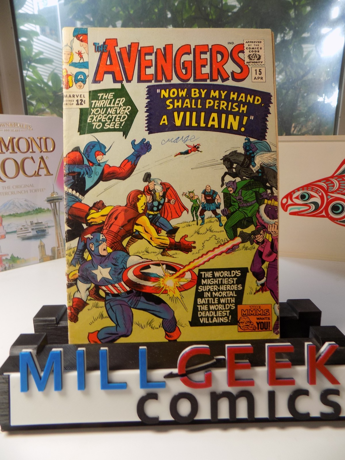 Avengers #15 Marvel Comic April 1965 Fine-