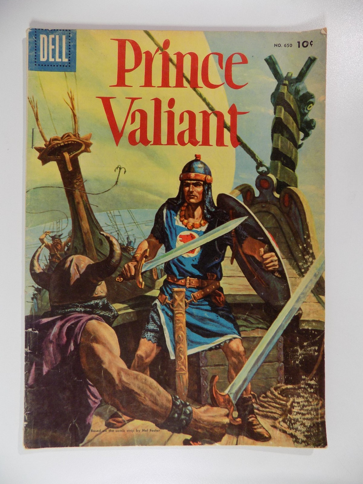 Four Color Prince Valiant #650 Dell Comic 1955 Fine