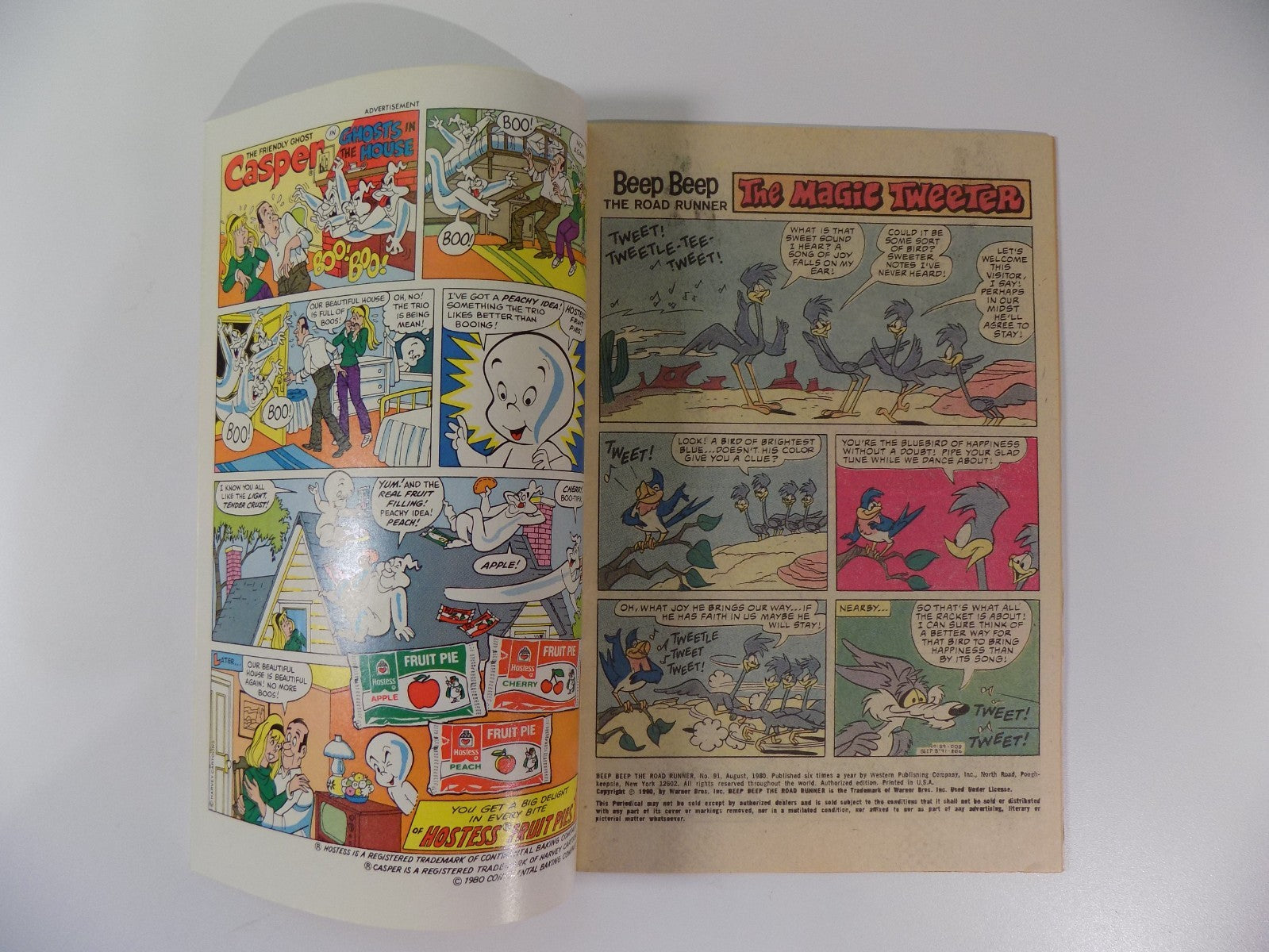 Road Runner #91 Low Print Multi Pack Only! August 1980 Very Fine-