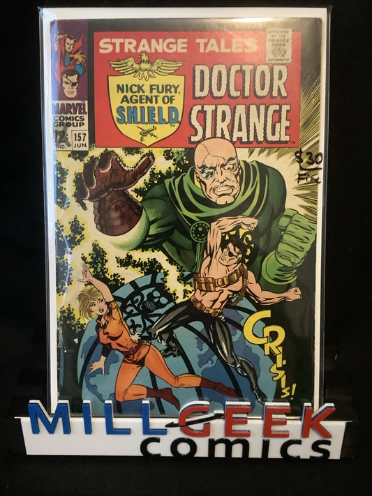 Strange Tales #157 (Marvel Comics June 1967) Fine (6.0) 1st App Living Tribunal