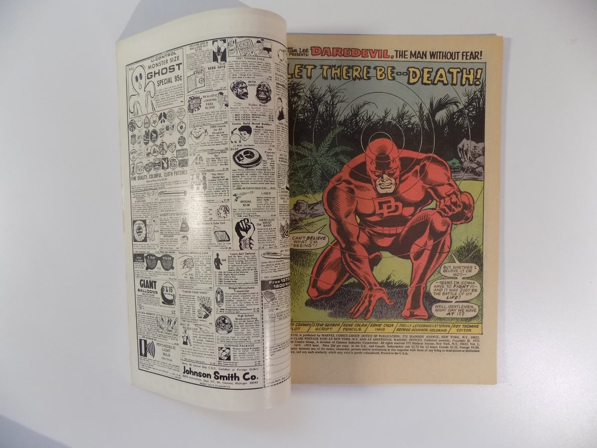 Daredevil #98 Marvel Comic April 1973 Very Fine+