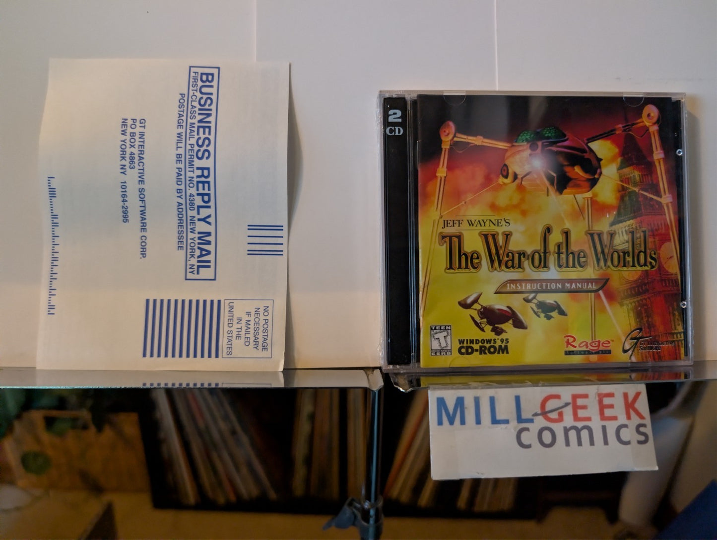 Jeff Wayne's The War of the Worlds, Big Box Complete, Disc is NEW PC CD-ROM -JD