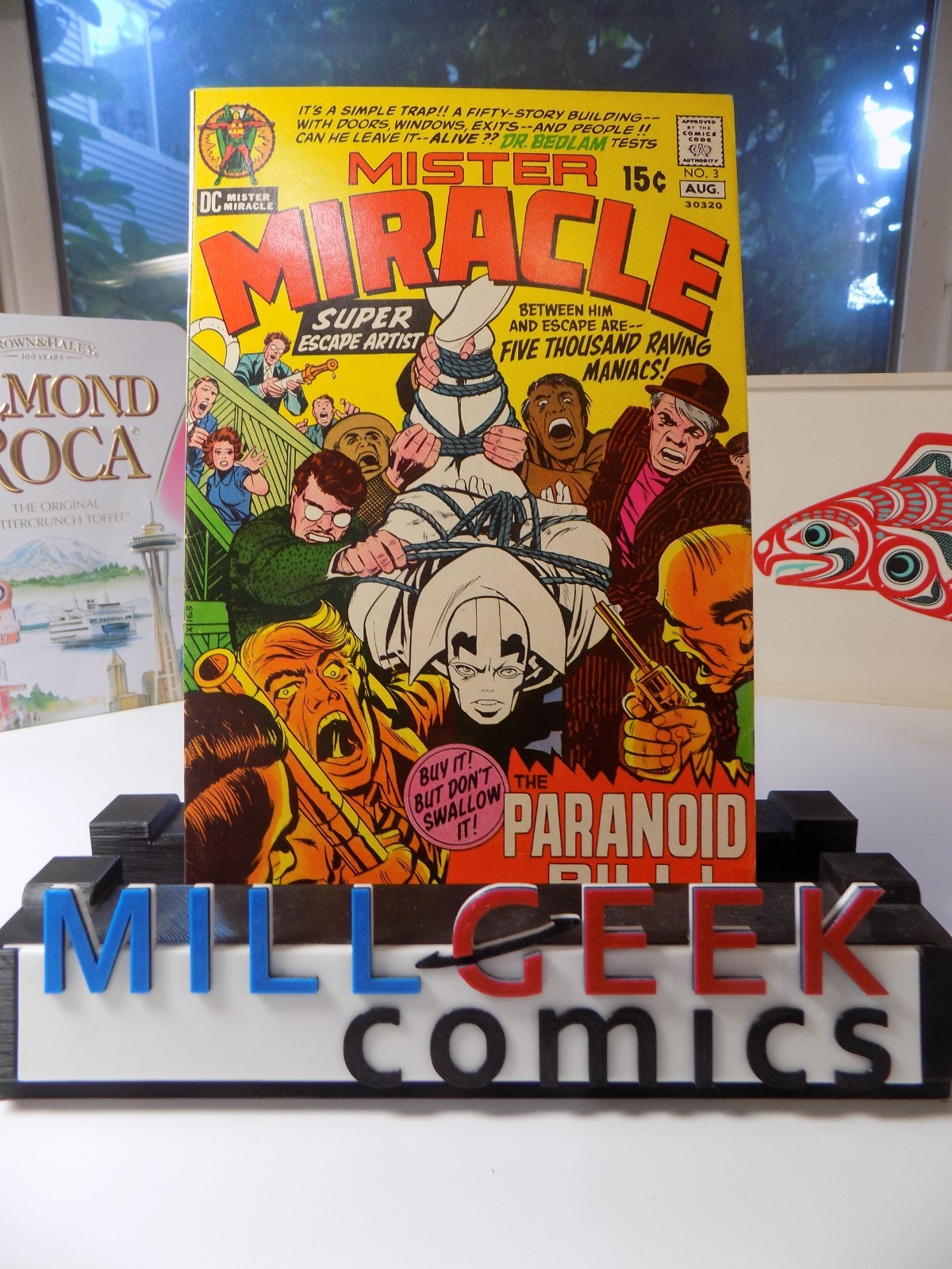 Mister Miracle #3 DC Comic August 1971 Fine+