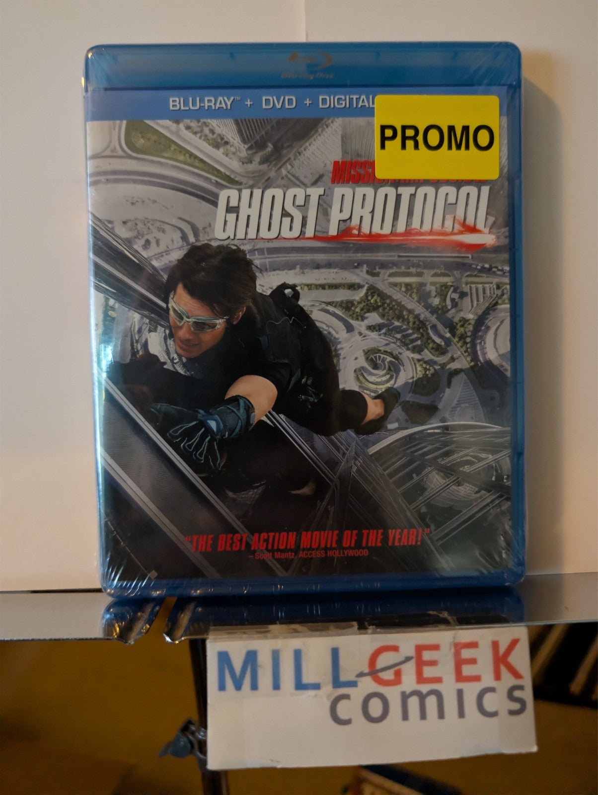Mission: Impossible 1 2 3 4, Set of 4 Movies (Blu-ray) Like and Brand New -JD