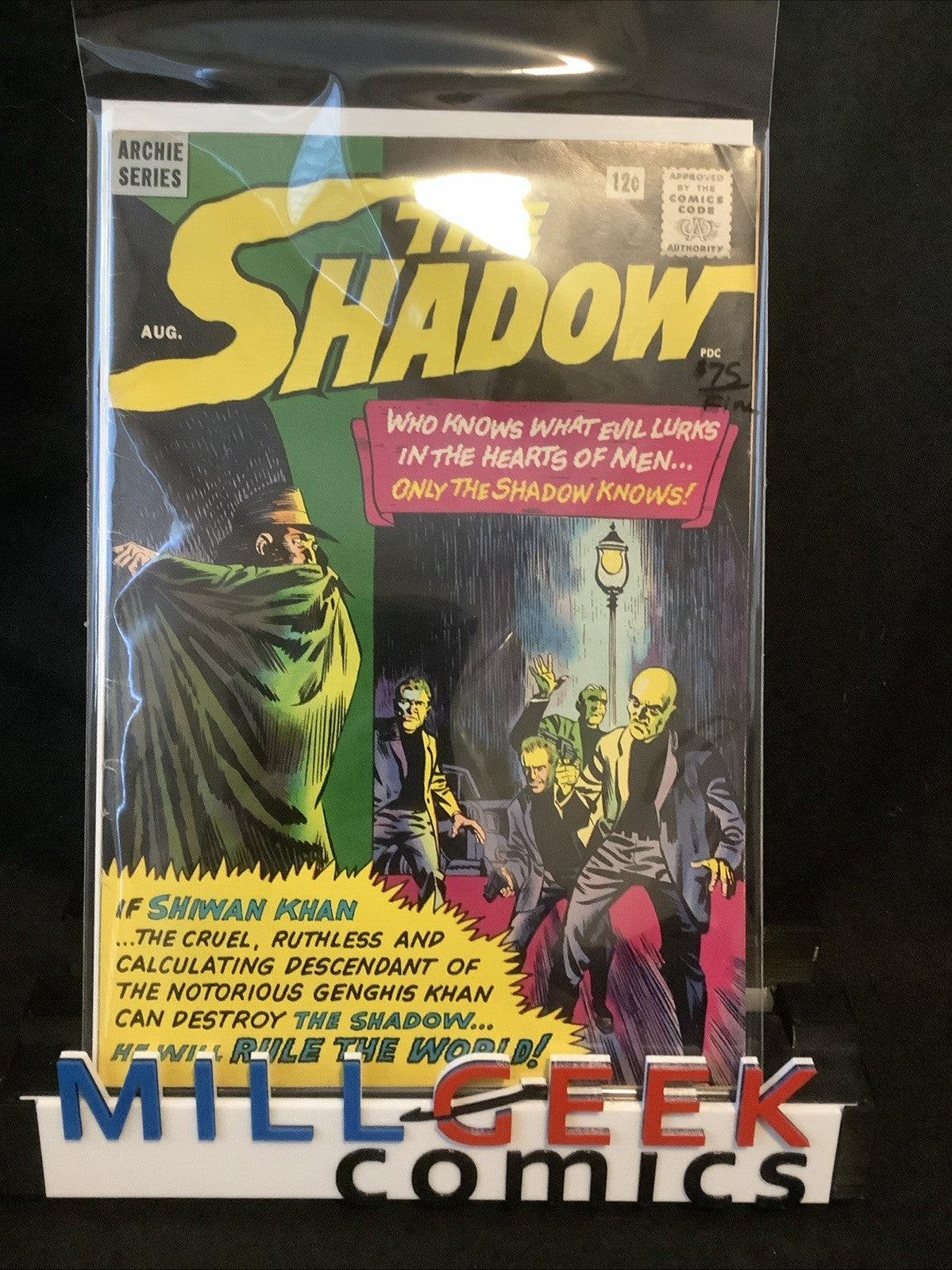 The Shadow #1 (ARCHIE COMICS Publications, Inc. August 1964) Fine (6.0)