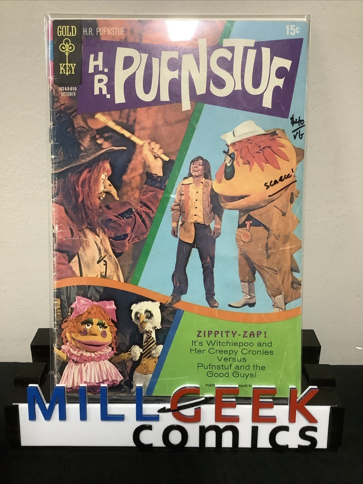 H.R. Pufnstuf #1 (1970) VG (4.0) Scarce! Gold Key Comics Publications