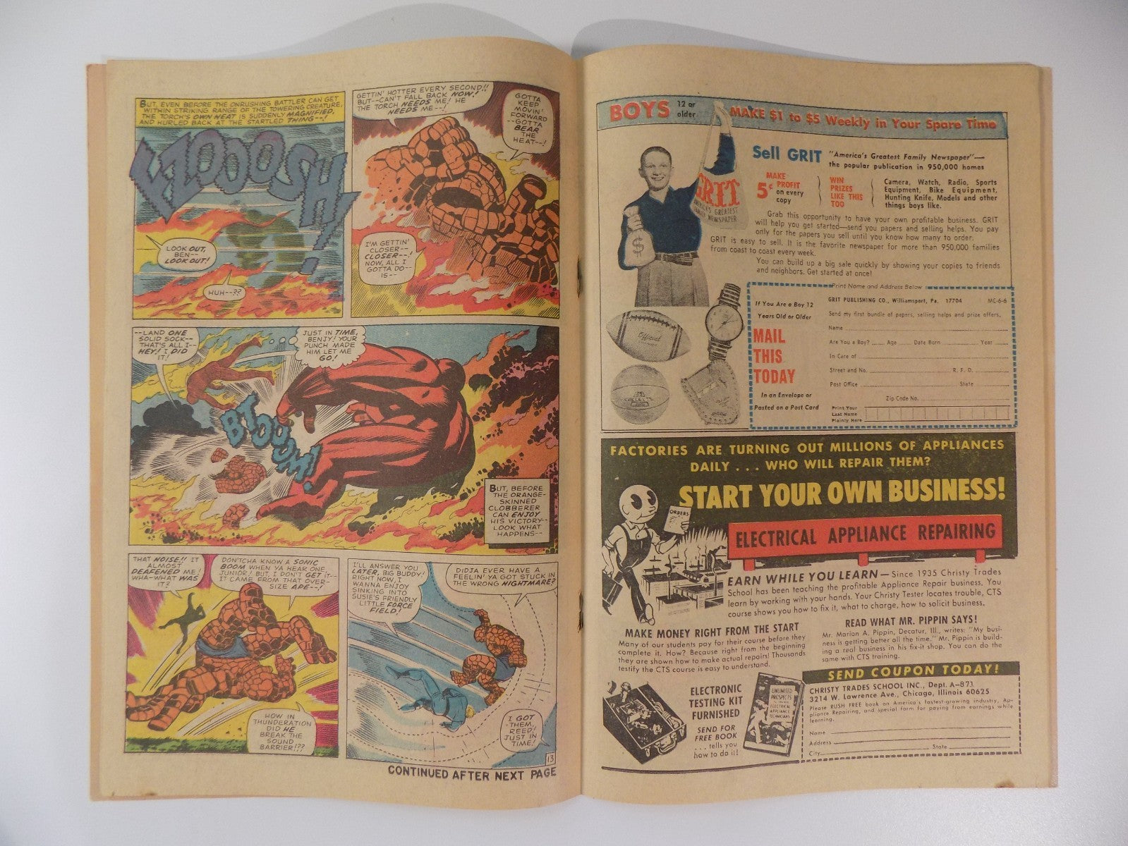 Fantastic Four #53 Marvel Comic August 1966 Fine-