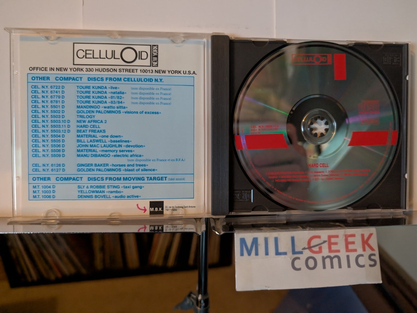 Electronic Funk Prog Rock 2 CD Lot (Anthony Phillips, Hard Cell) -JD