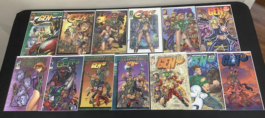 GEN 13 Comic Bundle: Image, Brandon Choi J. Scott Campbell, See Description