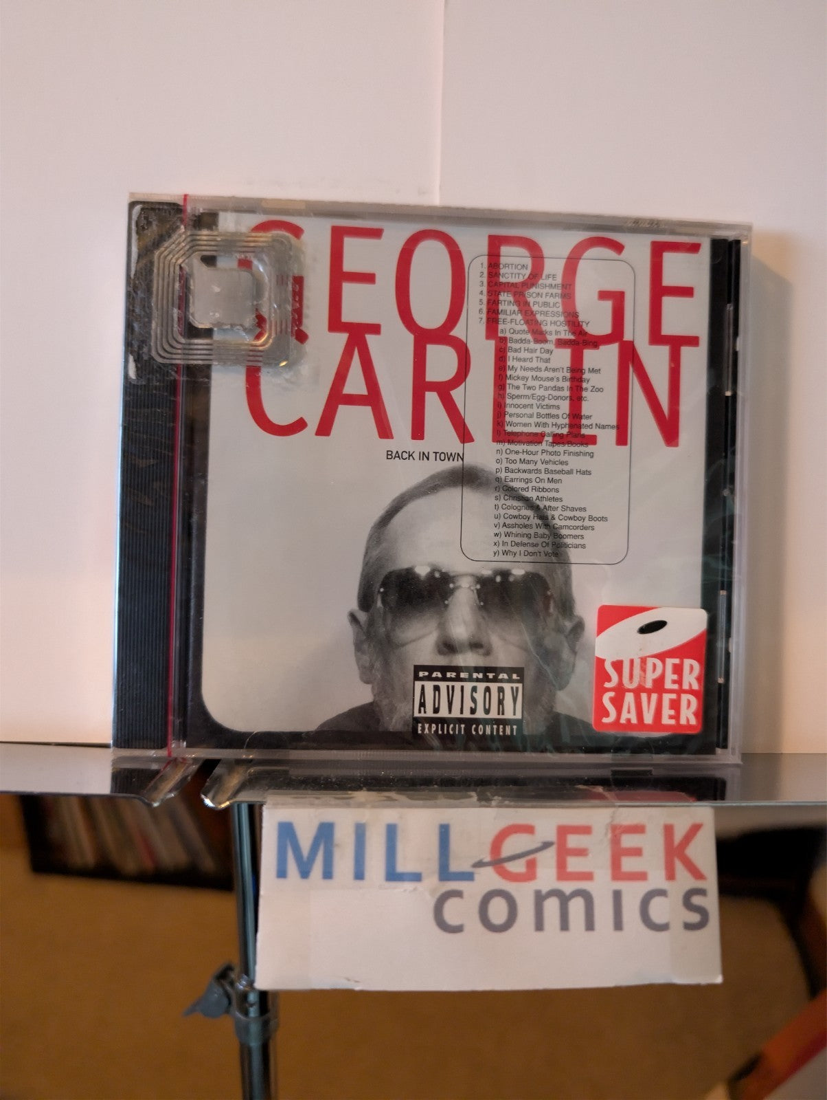 George Carlin - Back in Town, CD Brand New Sealed -JD