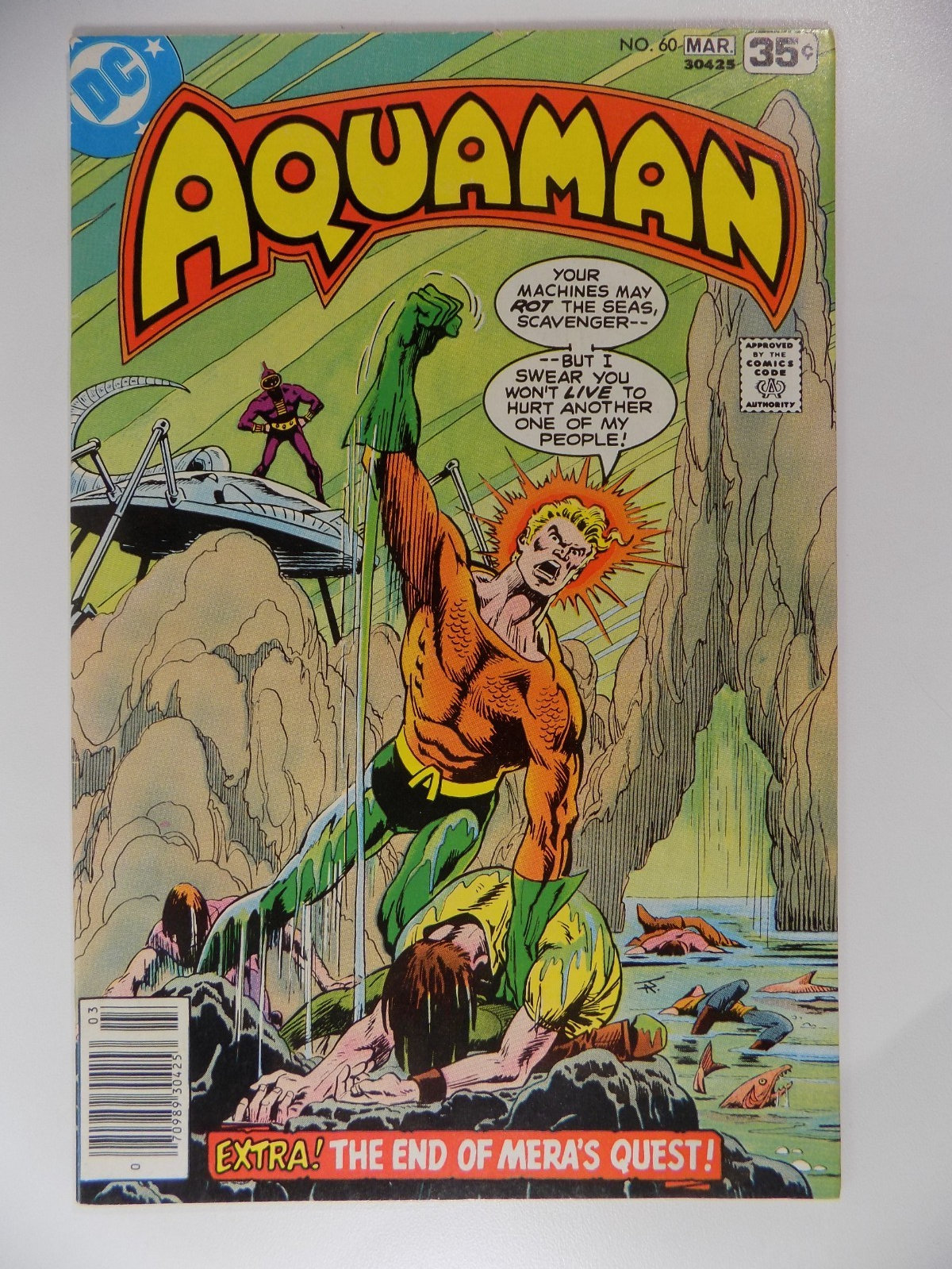 Aquaman #58-62 DC Comics 1977 High Grade Run