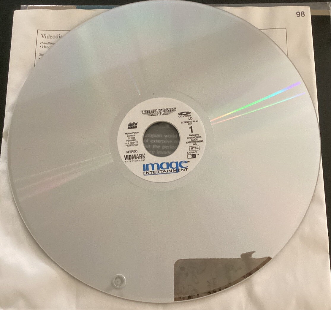 LIGHT YEARS Laserdisc LD Like New Extended Play ULTRA RARE,GREAT SCI-FI FILM!-JD