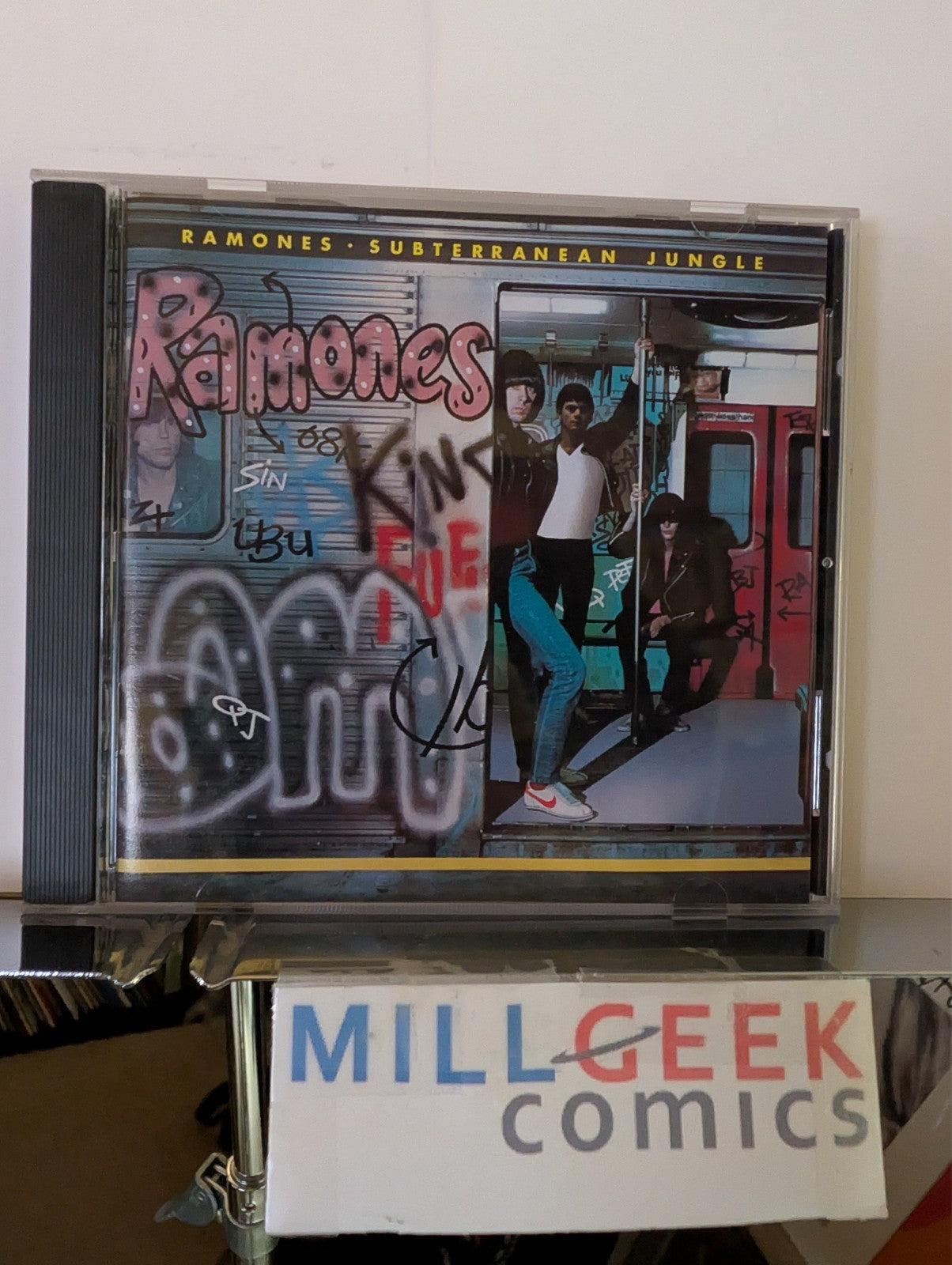 Ramones 2 CD Lot (Ramones Self Titled, Subterranean Jungle) -JD