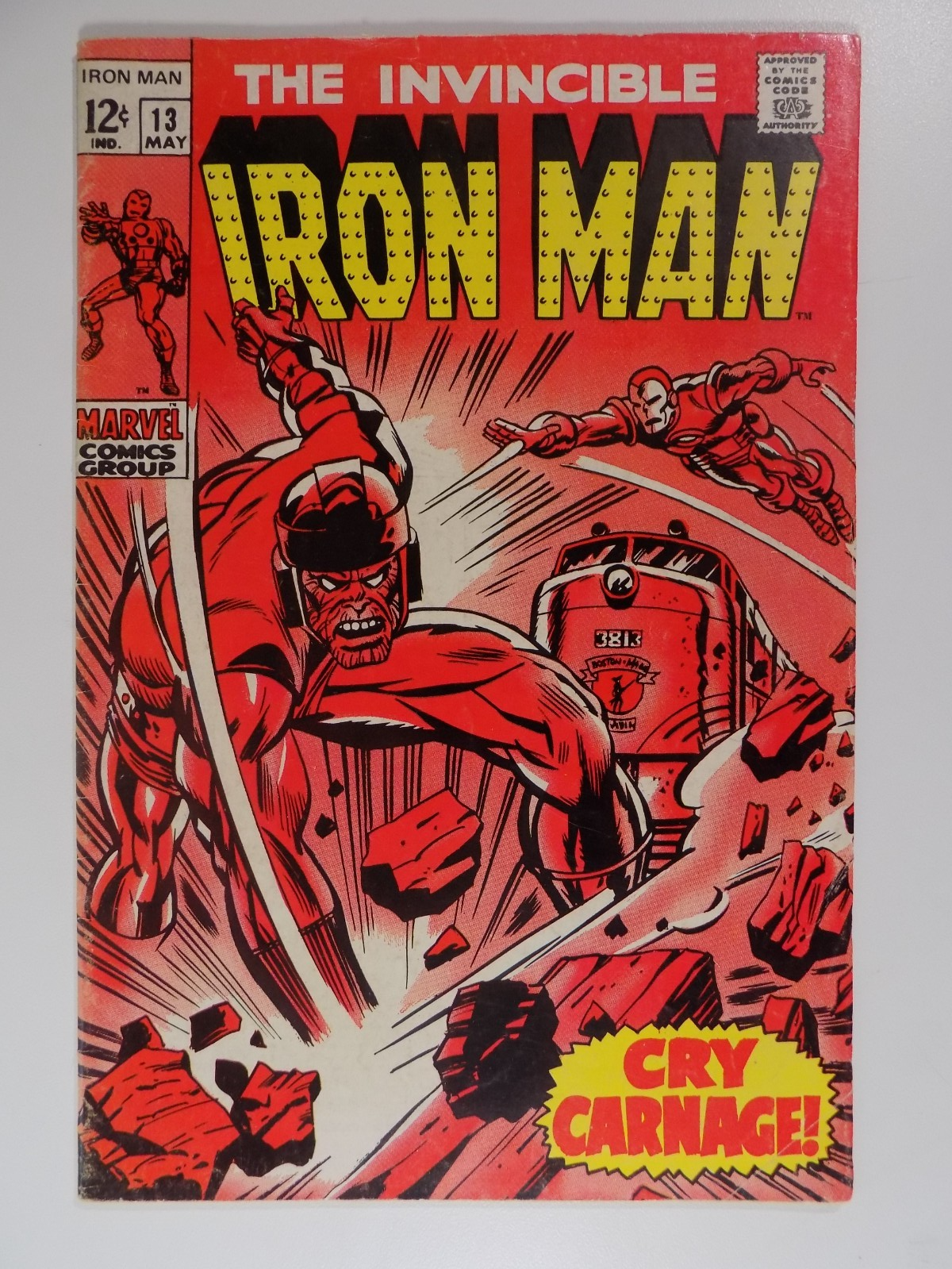 Iron Man #13 Marvel Comic May 1969 Fine+