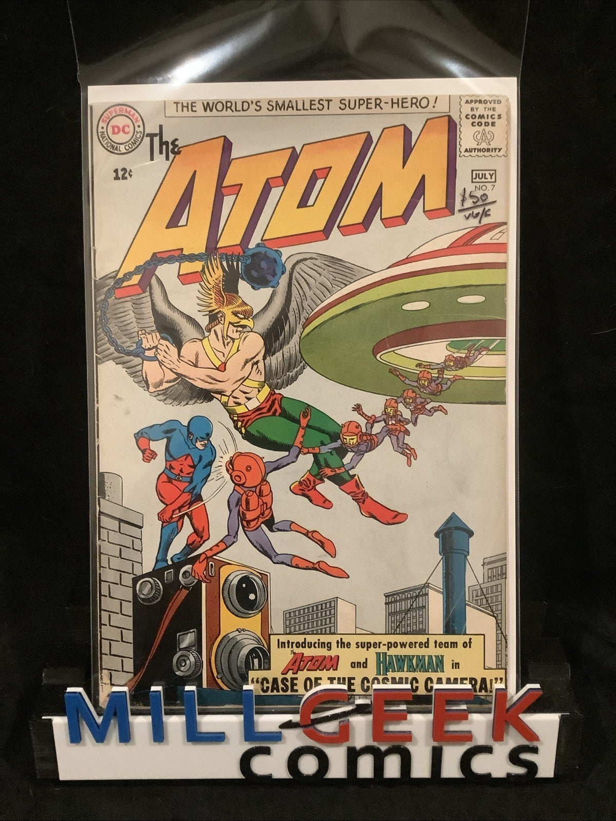 The Atom #7 (DC Comics June-July 1963) VG/F (5.0) Gil Kane/Gardner Fox