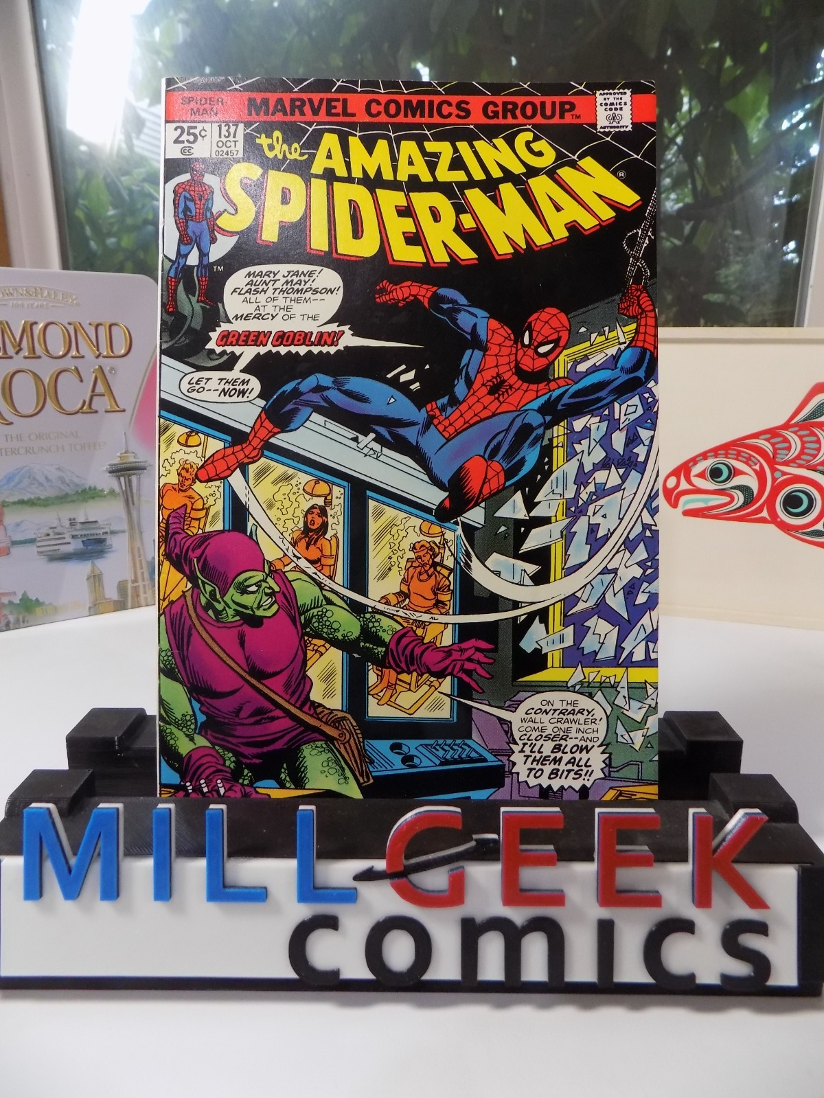 Amazing Spider-Man #137 Marvel Comic October 1974 Very Fine+