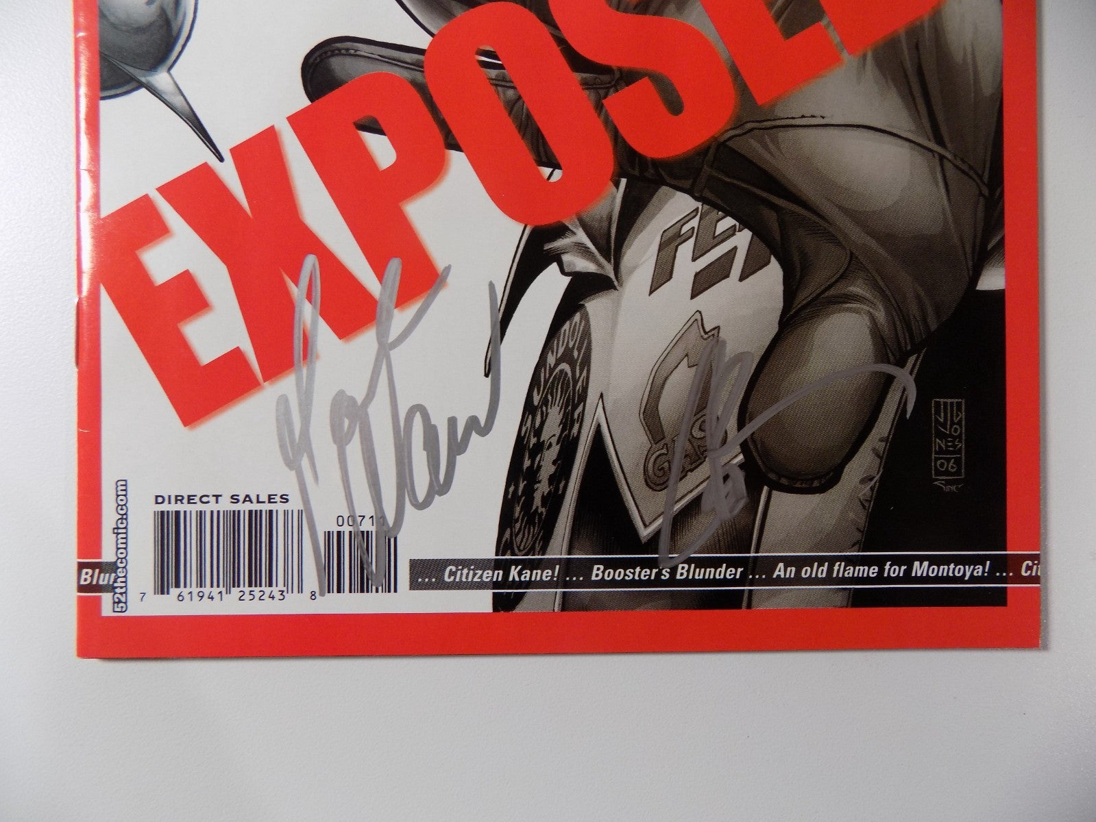 52 Week Seven DC Comic 1st Kate Kane 2006 Signed Waid & Rucka VF/NM