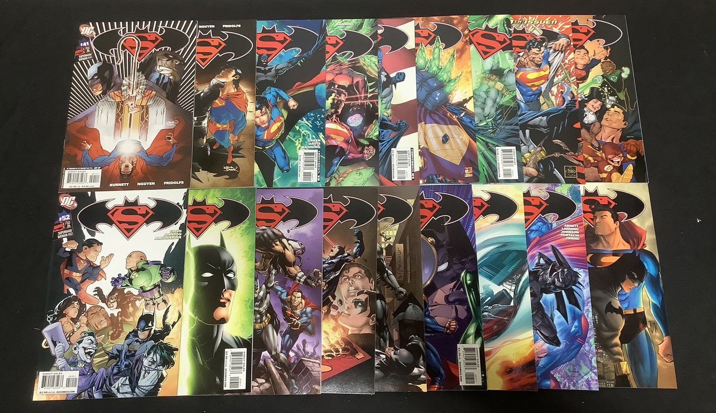 Superman/Batman #1-87(missing 43,45) Annuals Supergirl Origin, 1st Batman Beyond