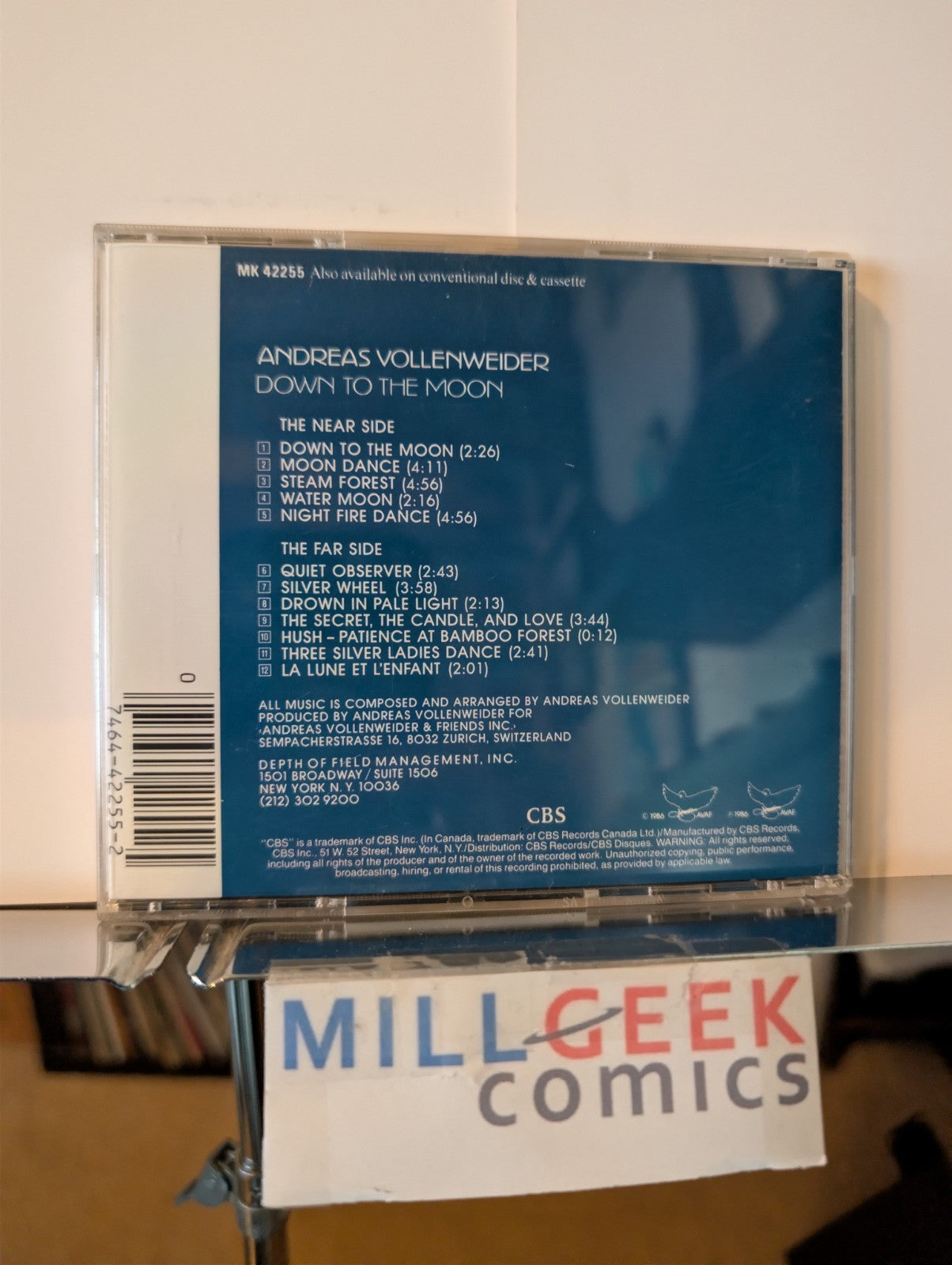 Ambient Music 2 CD Lot (Passion Sampler, Andreas Vollenweider) -JD