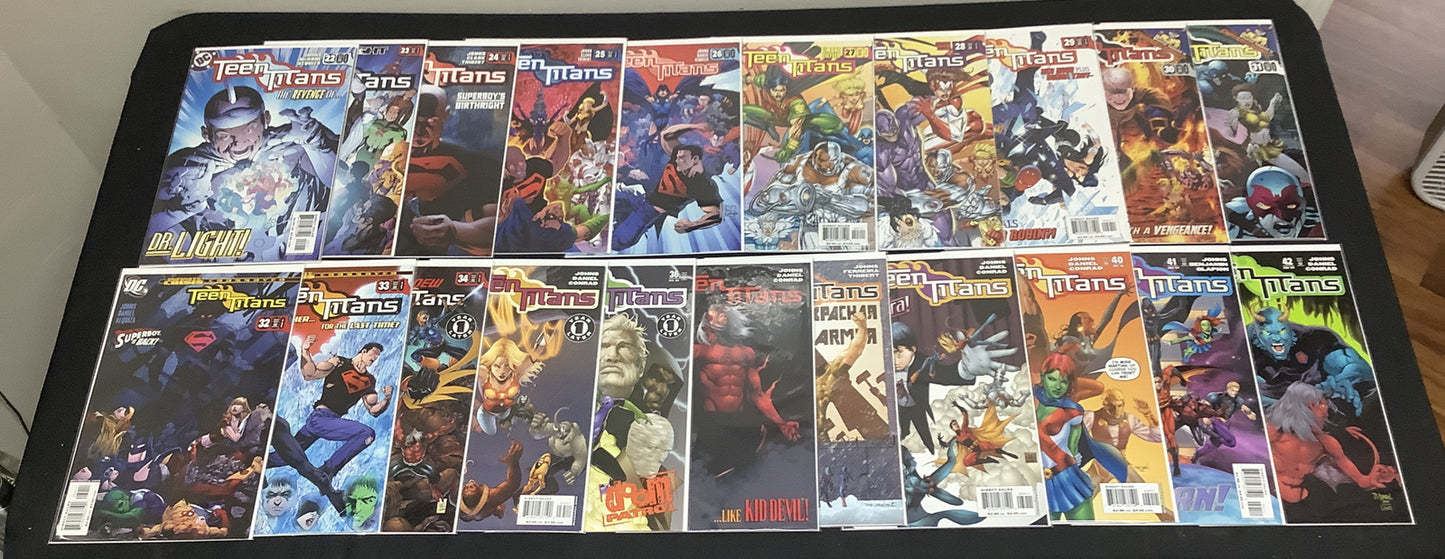 Teen Titans #1-81 + Annual #1 + Secret File #1-2 Comic Lot, 1st Miss Martian, DC