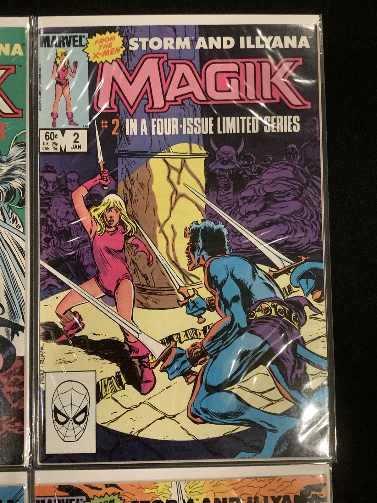Magik #1-4 Complete Comic Series, Marvel, Chris Claremont, 1st App Darkchylde