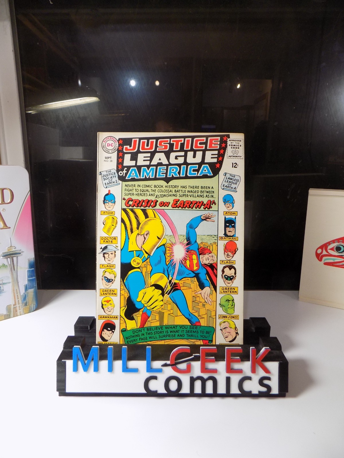 Justice League of America #38 DC Comic September 1965 Very Fine
