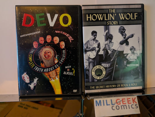 Devo, The Complete Truth About De-Evolution / The Howlin' Wolf Story (DVD) -JD