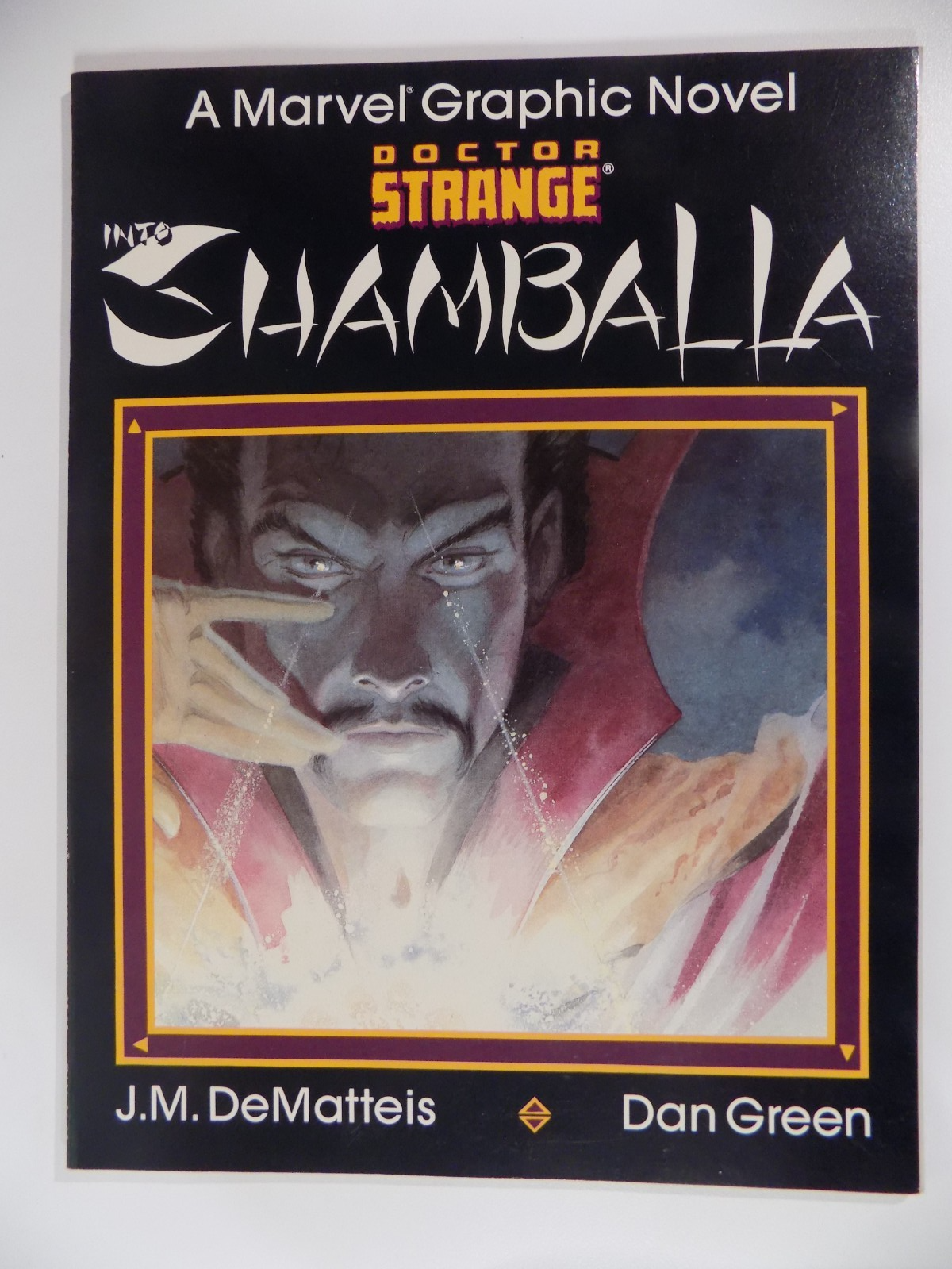 Doctor Strange Into Shamballa Marvel Graphic Novel #23 Near Mint 1986
