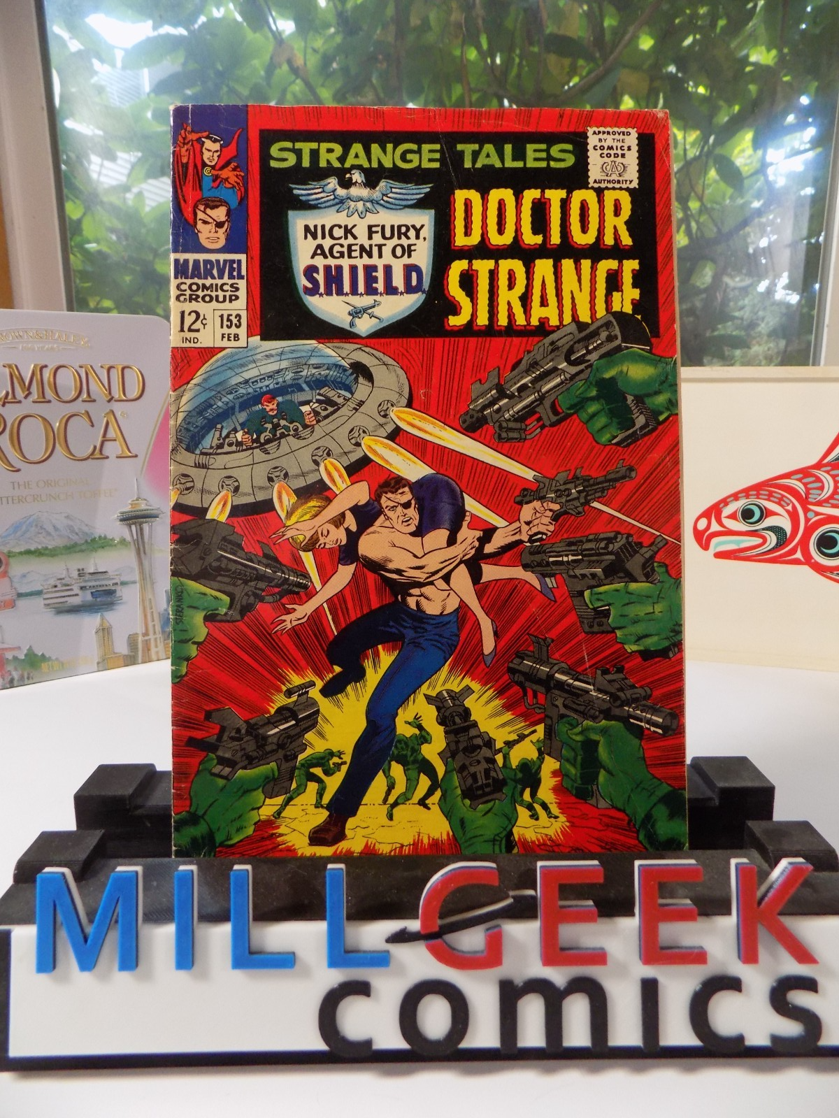 Strange Tales #153 Marvel Comic February 1967 Fine