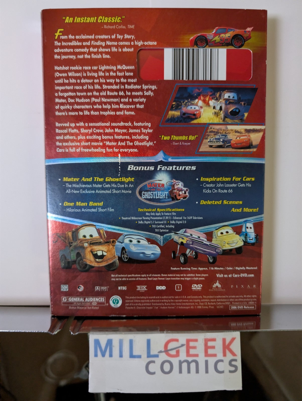 Cars / Toy Story / Toy Story 2 / Pixar Short Films, 4 Movie Set (DVD) -JD