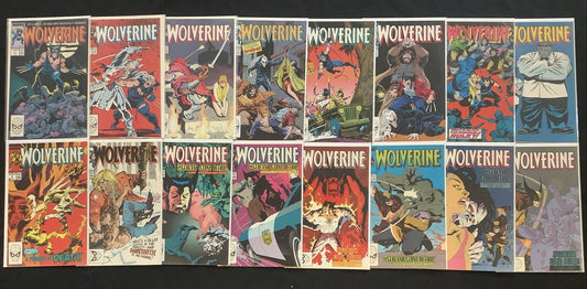 Wolverine #1-64 Comic Lot, Marvel, Claremont/Buscema, 1st Wolverine As Patch