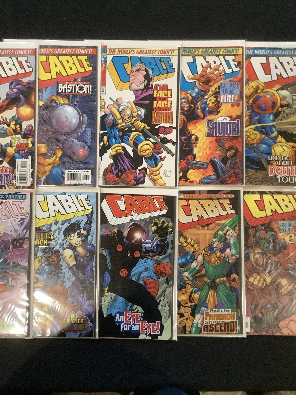 Cable #25-60 Comic Lot, Marvel Comics, Joe Casey, 1st Harbinger Of Apocalypse