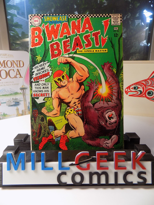 Showcase #66 B'wana Beast! DC Comic February 1967 Fine/Very Fine