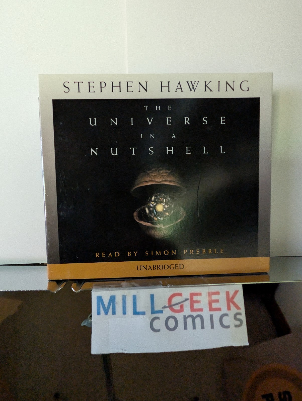 Stephen Hawking "The Universe in a Nutshell", Simon Prebble, 4 CDs -JD