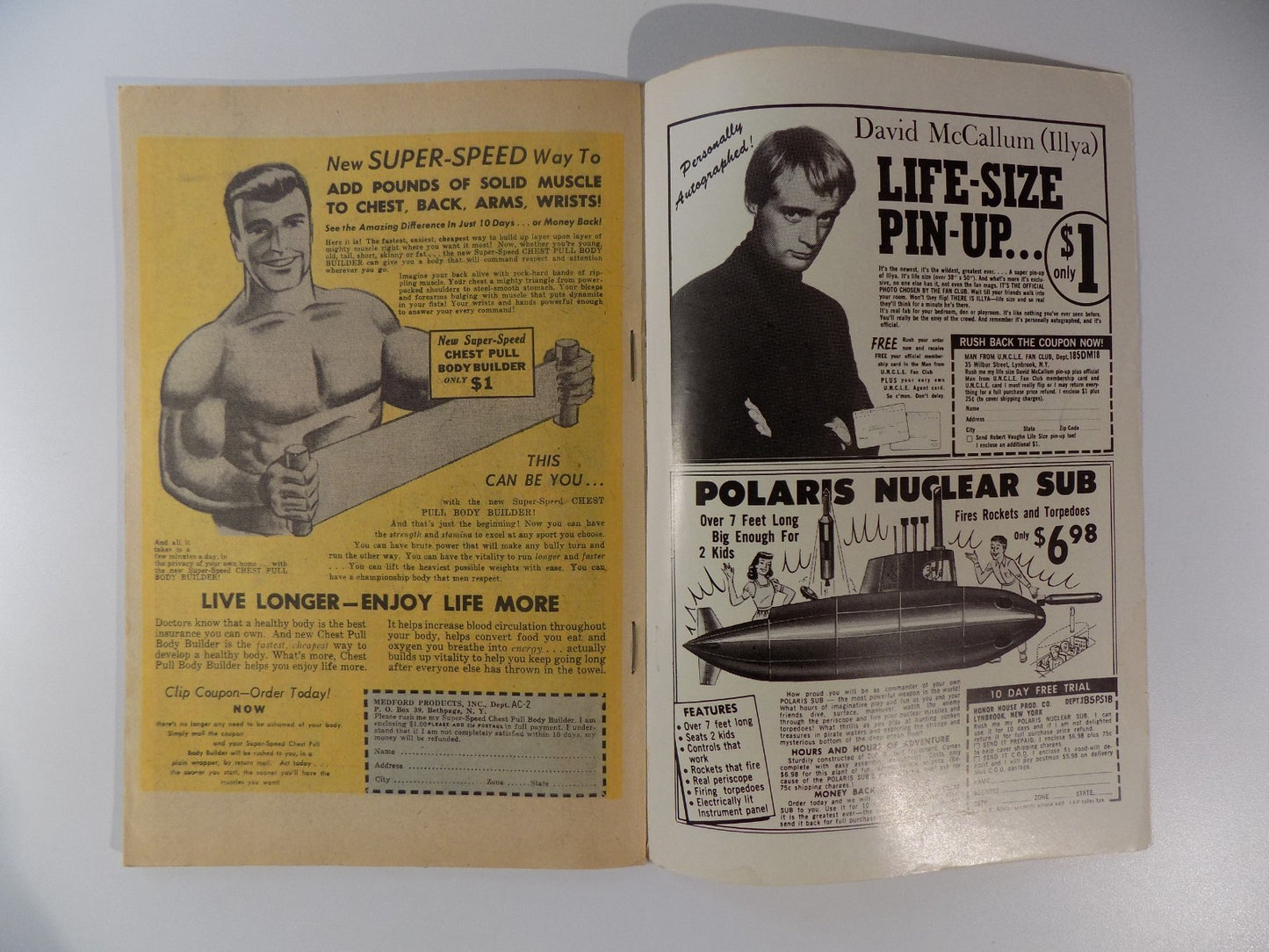 Super Heroes Versus Super Villains #1 Radio Comics 1966 Fine+