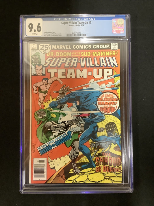 Super-Villain Team-Up #7 (Marvel Comics August 1976) CGC Graded 9.6 (NM+)