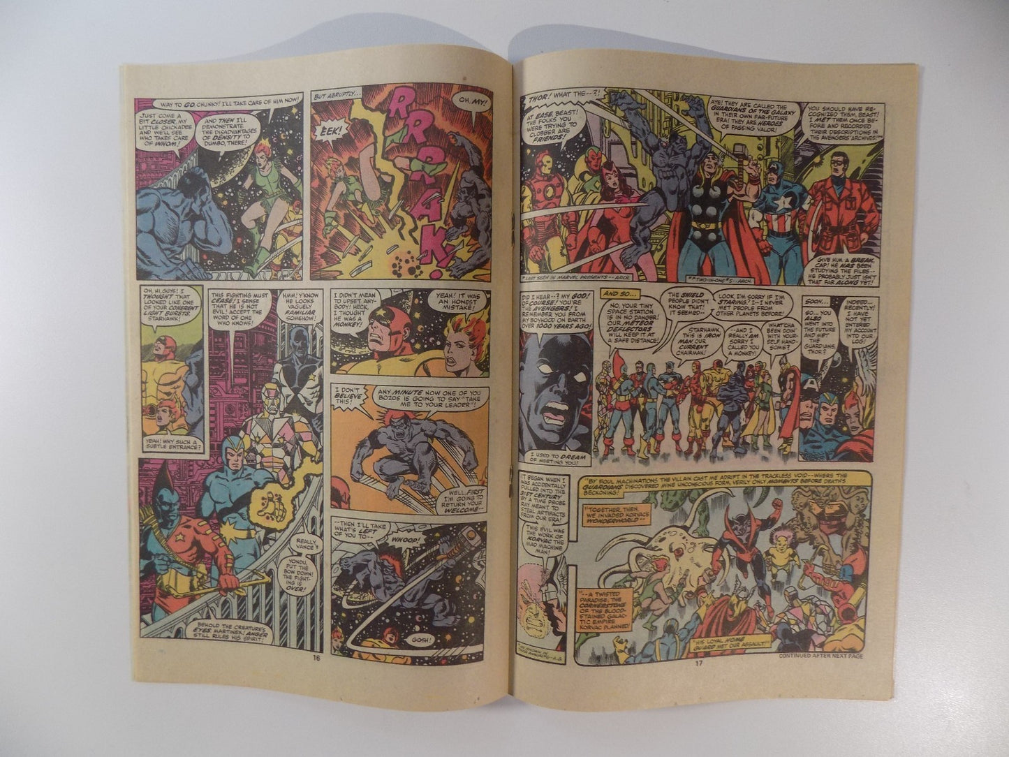 Avengers #167 Marvel Comic January 1978 Very Fine