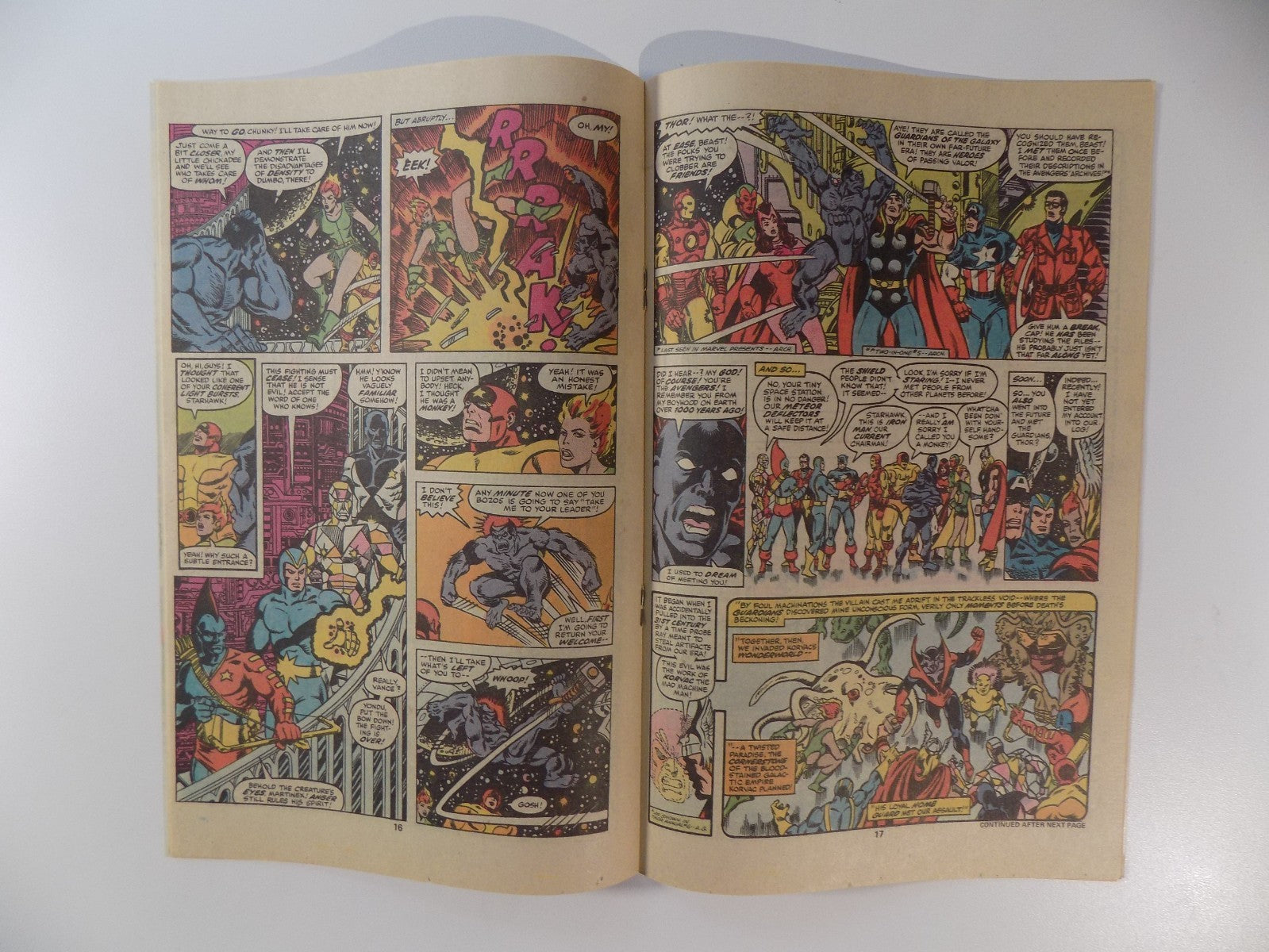 Avengers #167 Marvel Comic January 1978 Very Fine