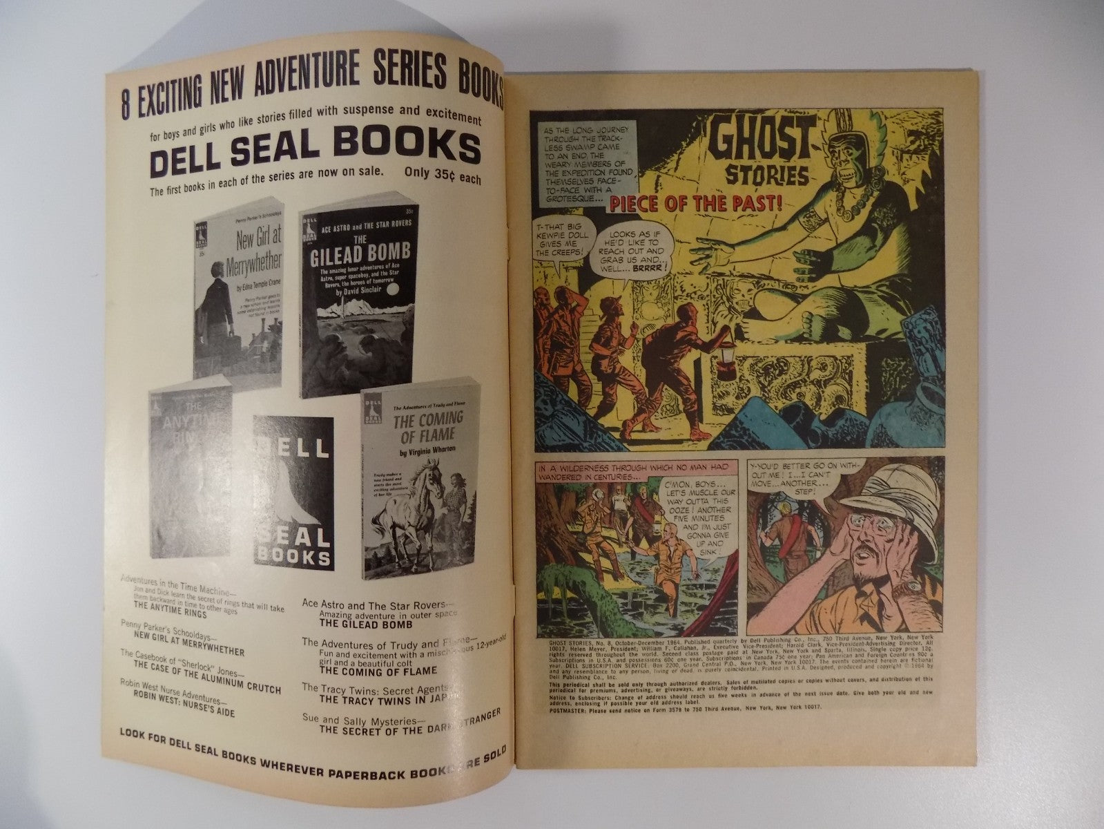 Ghost Stories #8 Dell Comic Oct-Dec 1964 Very Fine-